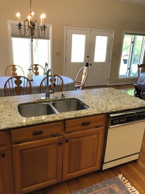 Dining - Sunset View Estate, a farm setting, upscale house. (Cosby)