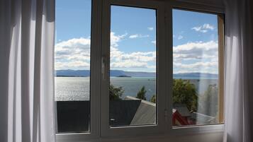 Family Apartment, Multiple Beds, Bay View | Balcony