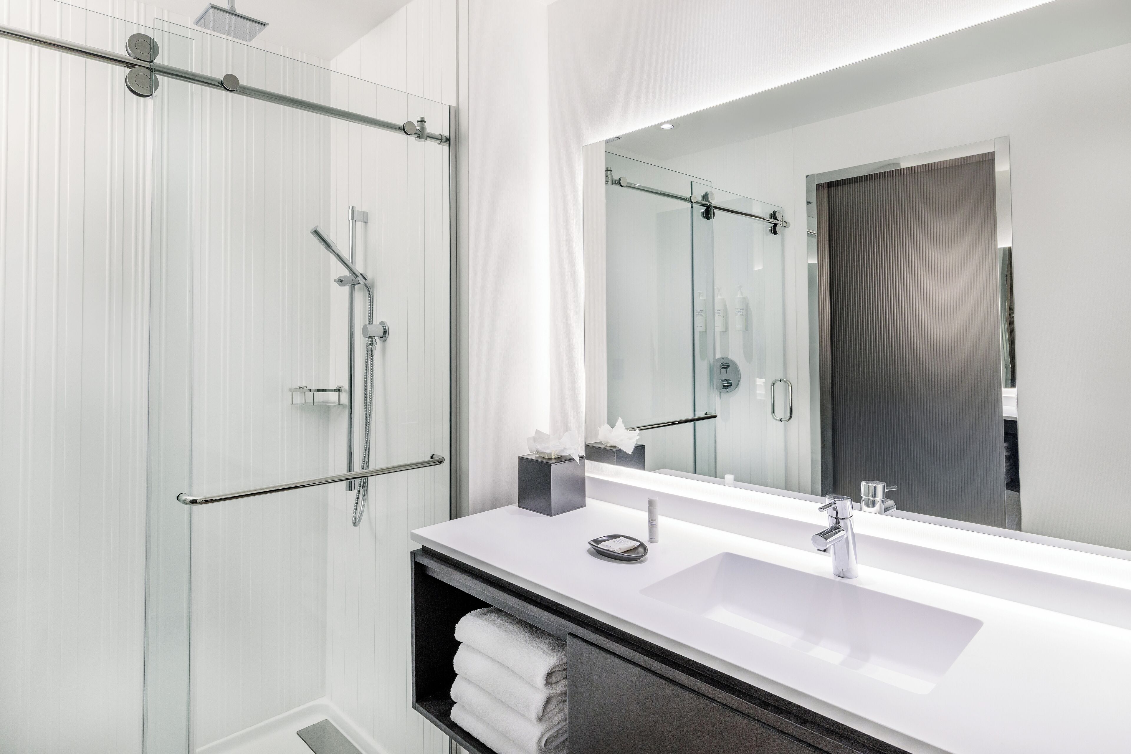 Free toiletries, hair dryer, towels, soap