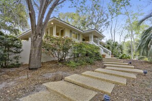 Majoituspaikan julkisivu