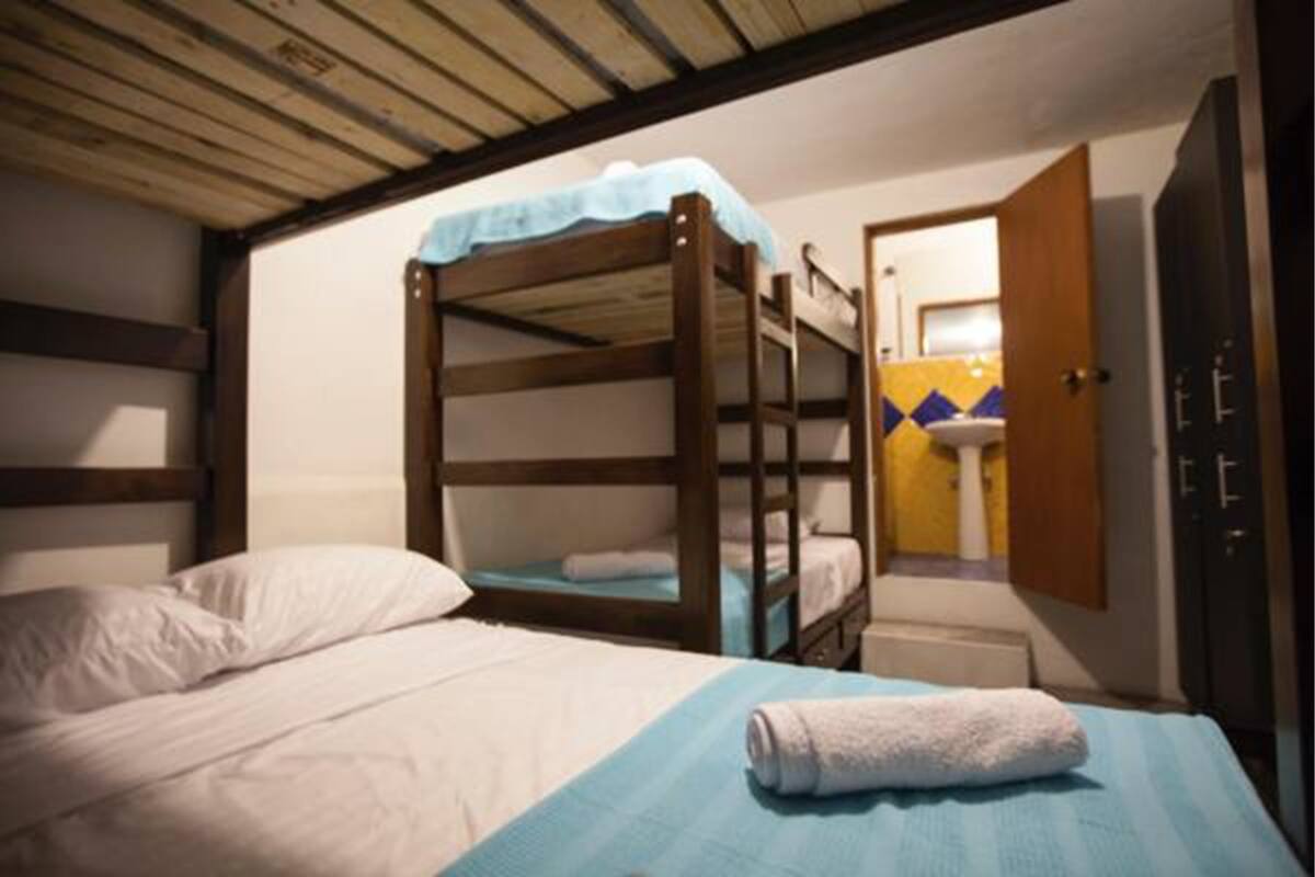 Shared Dormitory, Mixed Dorm, 5 Guests, 1 Double and 3 Single Beds | In-room safe, free WiFi, bed sheets
