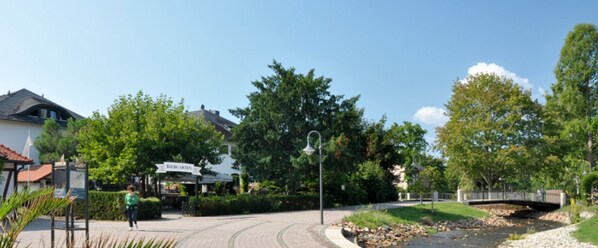 Majoituspaikan julkisivu