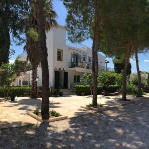 Majoituspaikan julkisivu