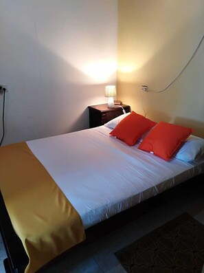 Minibar, tabla de planchar con plancha, wifi gratis y ropa de cama