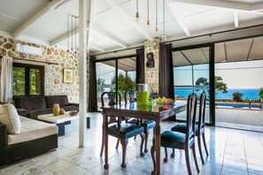 Villa, 2 Bedrooms, Private Pool, Sea View | View from room - Villa Cornelia (Kefalonia)