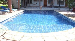 Outdoor pool - Hotel El Sol (Puente de Ixtla)