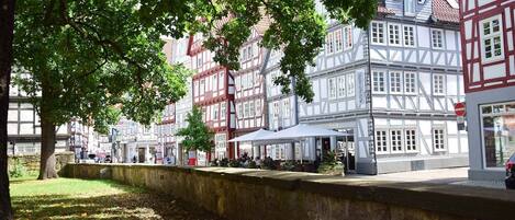 Façade de l’hébergement