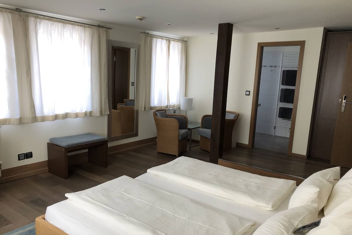 Habitación doble | 1 dormitorio, ropa de cama hipoalergénica, minibar