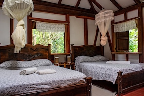 Free WiFi, bed sheets - Chalet Y Cabinas Hibiscus (Cahuita)