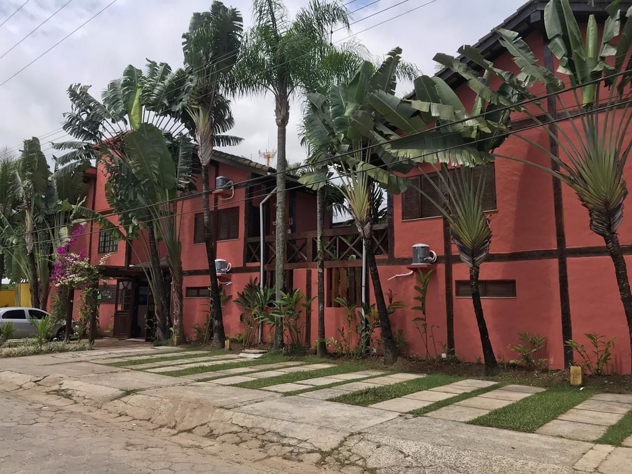 Fachada da propriedade