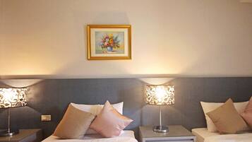 Economy-Vierbettzimmer, 2 Doppelbetten, Erdgeschoss