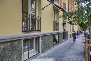 Façade de l’hébergement