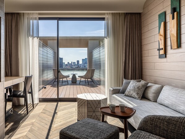 Vue depuis l’hébergement