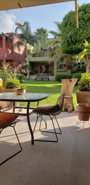 Terrace/patio - Residencial El Secreto. Casa Abedul. (San Miguel de Allende)