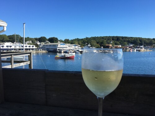 Preciosas vistas de la entrada del puerto!