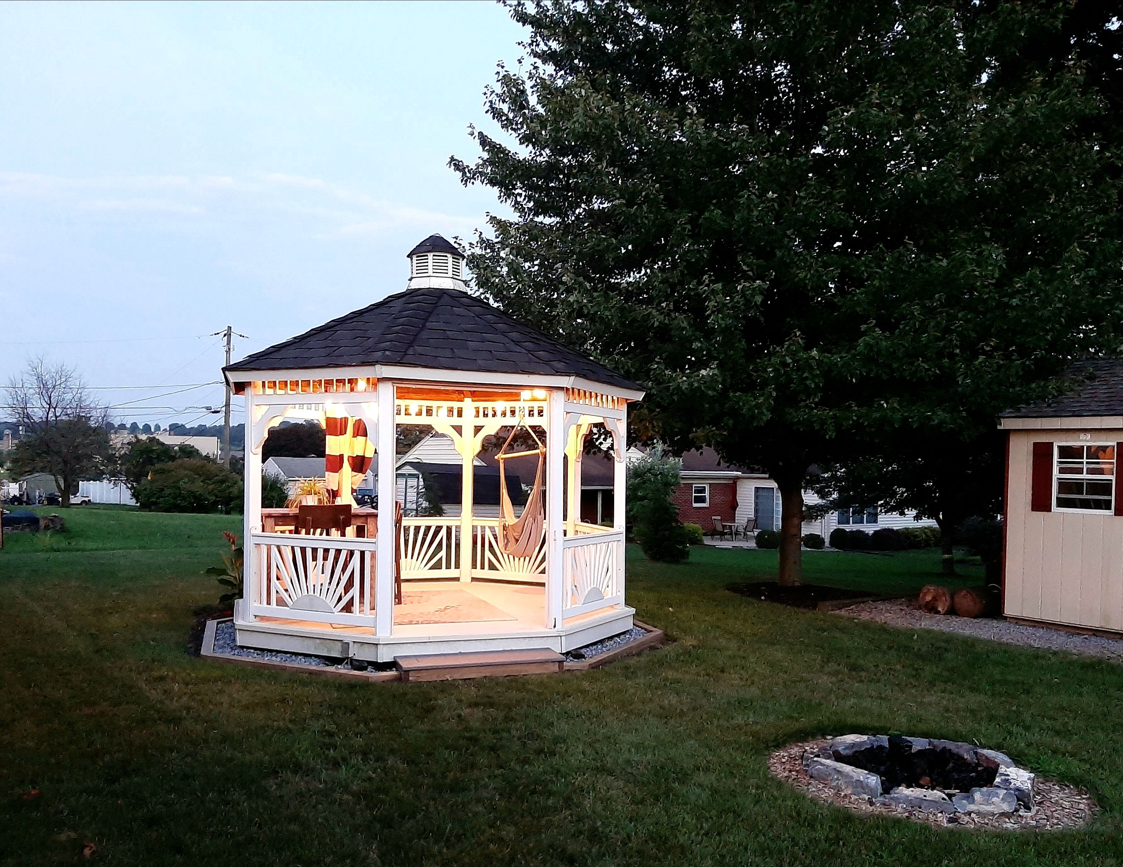 Enceinte de l’hébergement