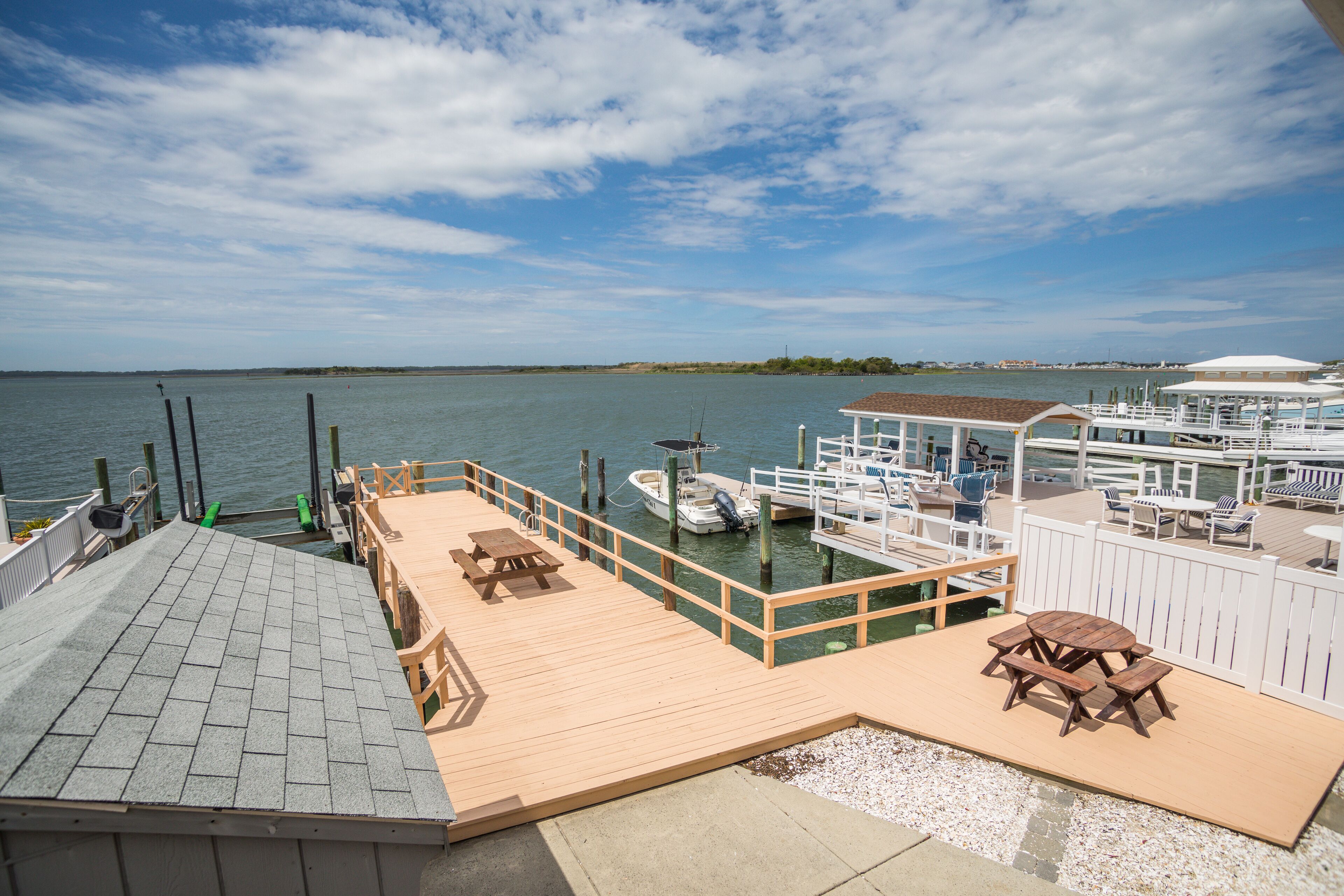 Waterfront home w/ boat slip and dock access, and only 5 blocks from the beach!