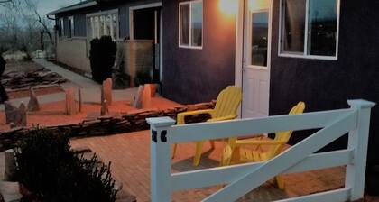 Hiljainen ja yksinäisyys upealla patio-näkymällä