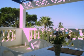 Outdoor dining - Magnificent charming VILLA (Rafraf)