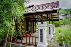 Exclusive Bungalow, 1 Queen Bed, Balcony, Beach View | View from room - The Hawk's Nest Resort (Sabang)