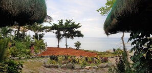 Blick von der Unterkunft