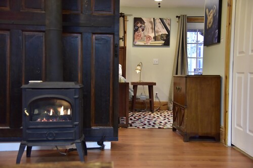 Steampunk Art Studio-Carriage House: Hot Tub, Firepit, yard, walkable, Near LODO