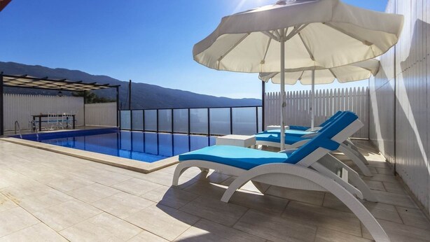 Villa, vue piscine | Piscine privée