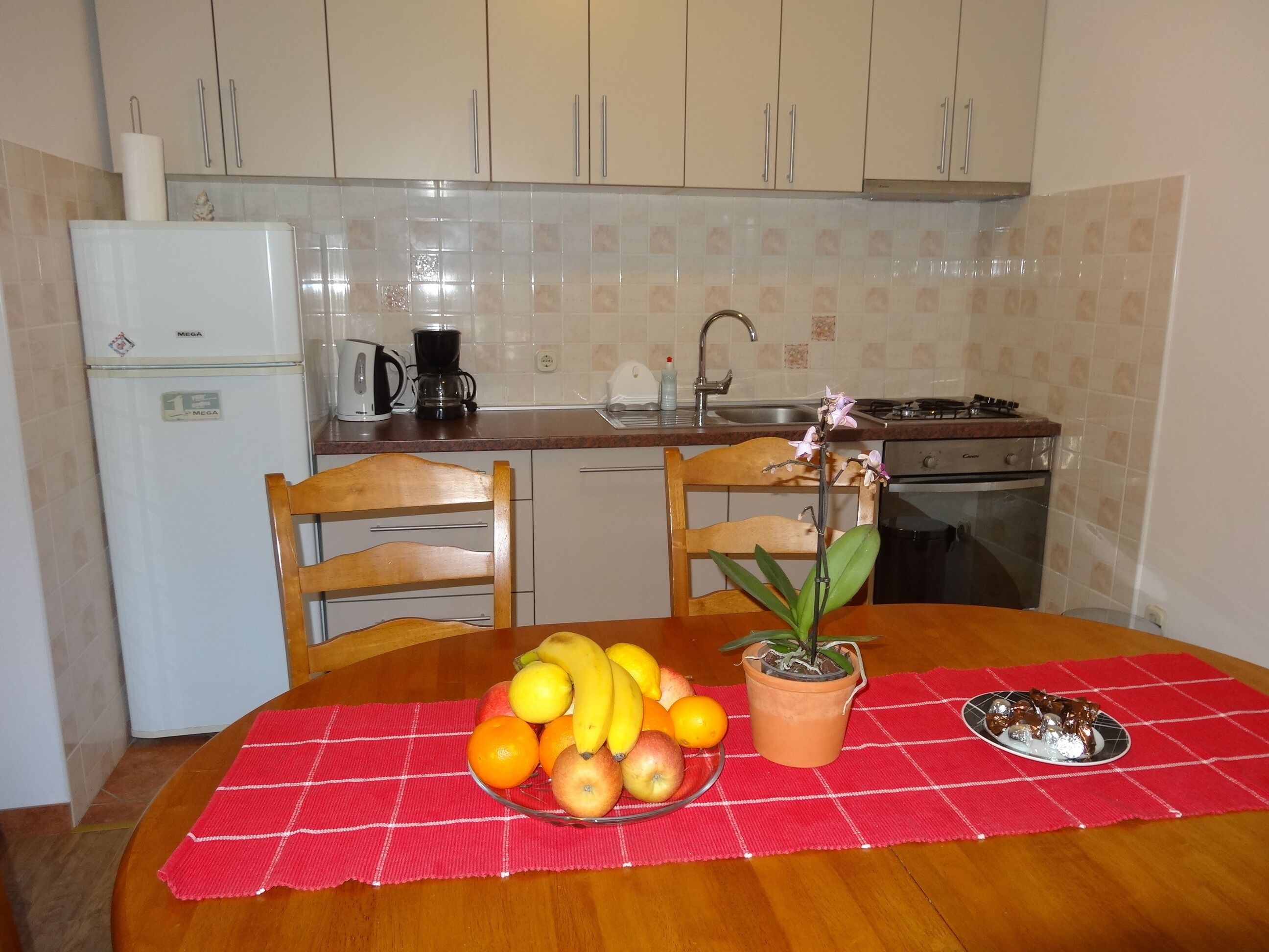 Køleskab, ovn, kogeplade, opvaskemaskine