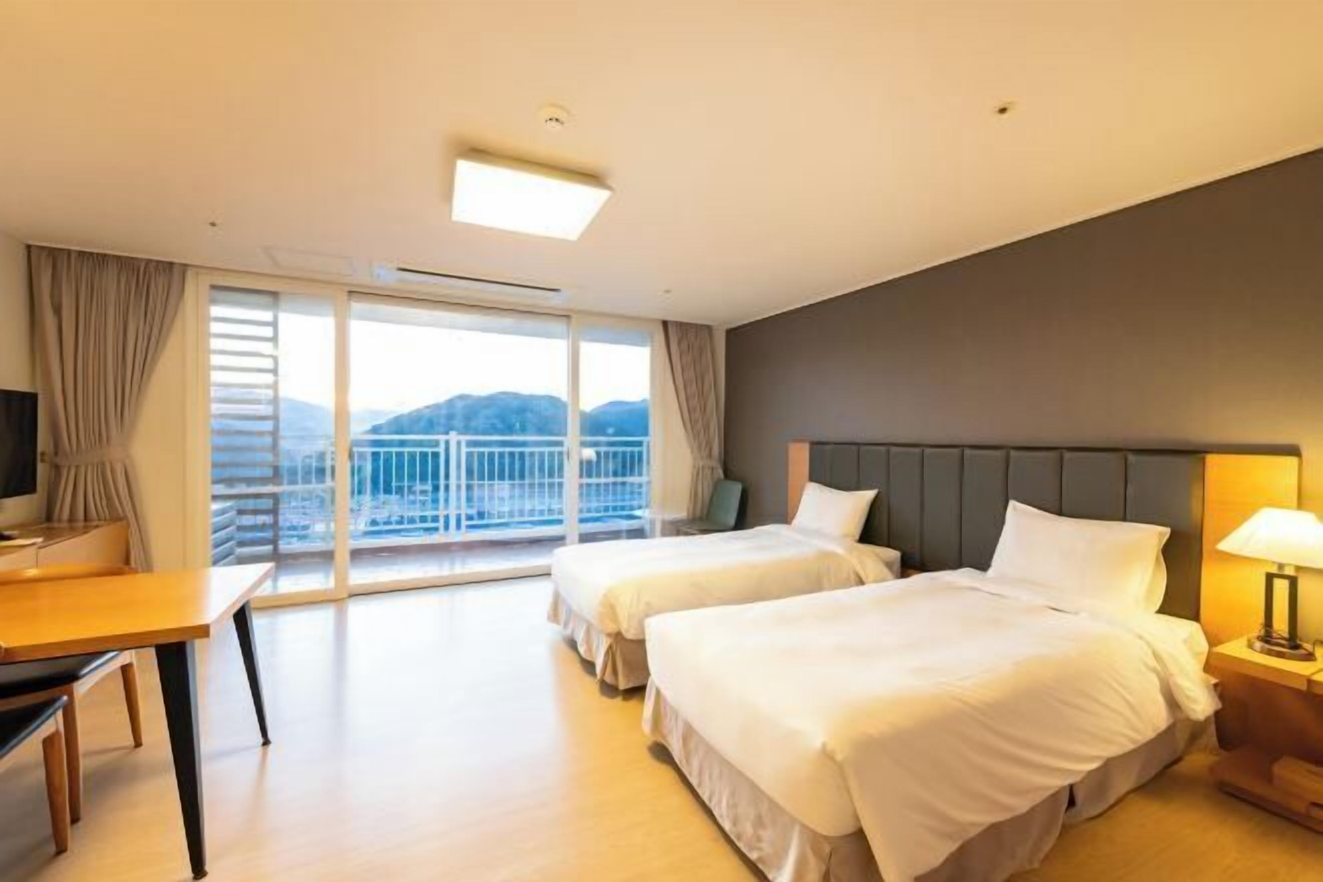 Blackout drapes, free WiFi, bed sheets, wheelchair access