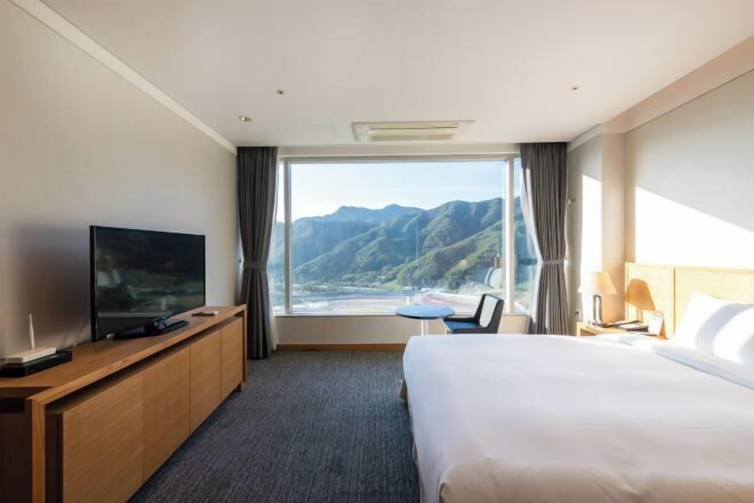 Blackout drapes, free WiFi, bed sheets, wheelchair access