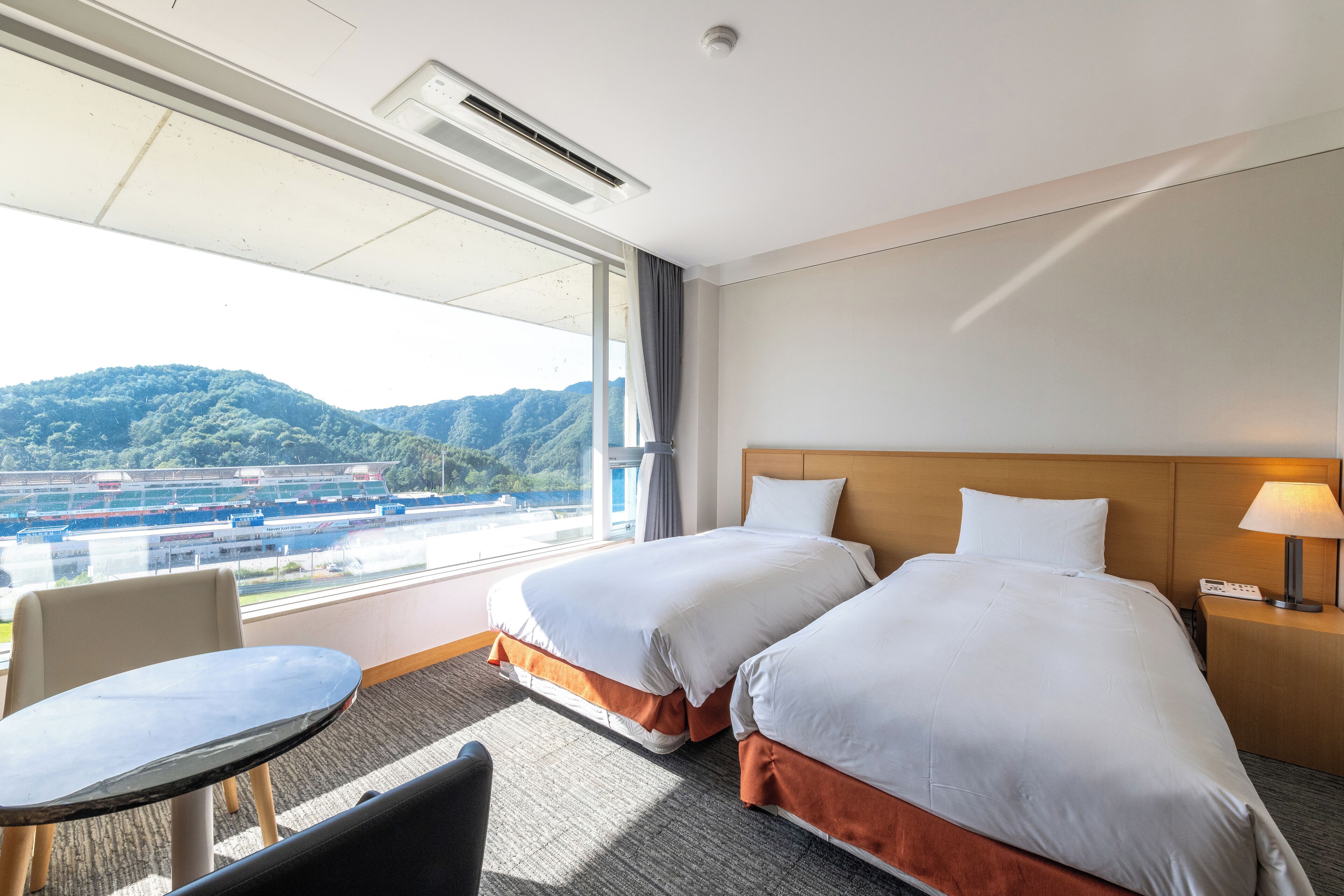 Blackout drapes, free WiFi, bed sheets, wheelchair access