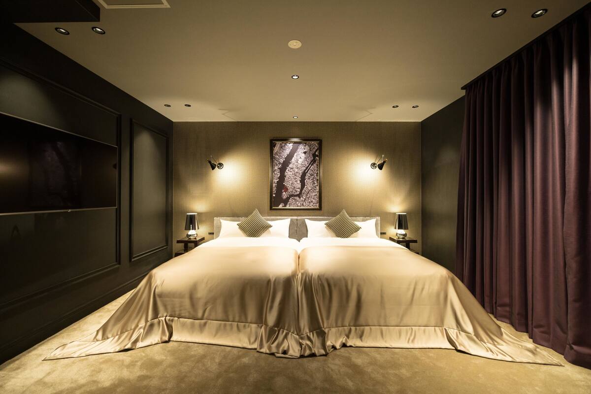 Superior kamer, 1 twee- of 2 eenpersoonsbedden (Urban) | Een kluis op de kamer, een strijkplank/strijkijzer, gratis wifi