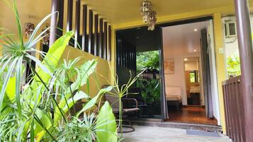 Standard Room, 1 Double Bed, Garden View | Terrace/patio