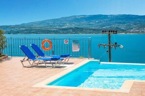 Villa, 3 Bedrooms, Private Pool, Sea View | Private pool - Villa Erato (Kefalonia)