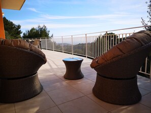 Suite, vista al océano (Amie Ensuite) | Vista desde la habitación