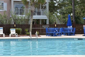 Pool - Brunswick Plantation Resort and Golf Villas, Studio Unit in the Heart of NC Seafood Country(1609L) (Calabash)