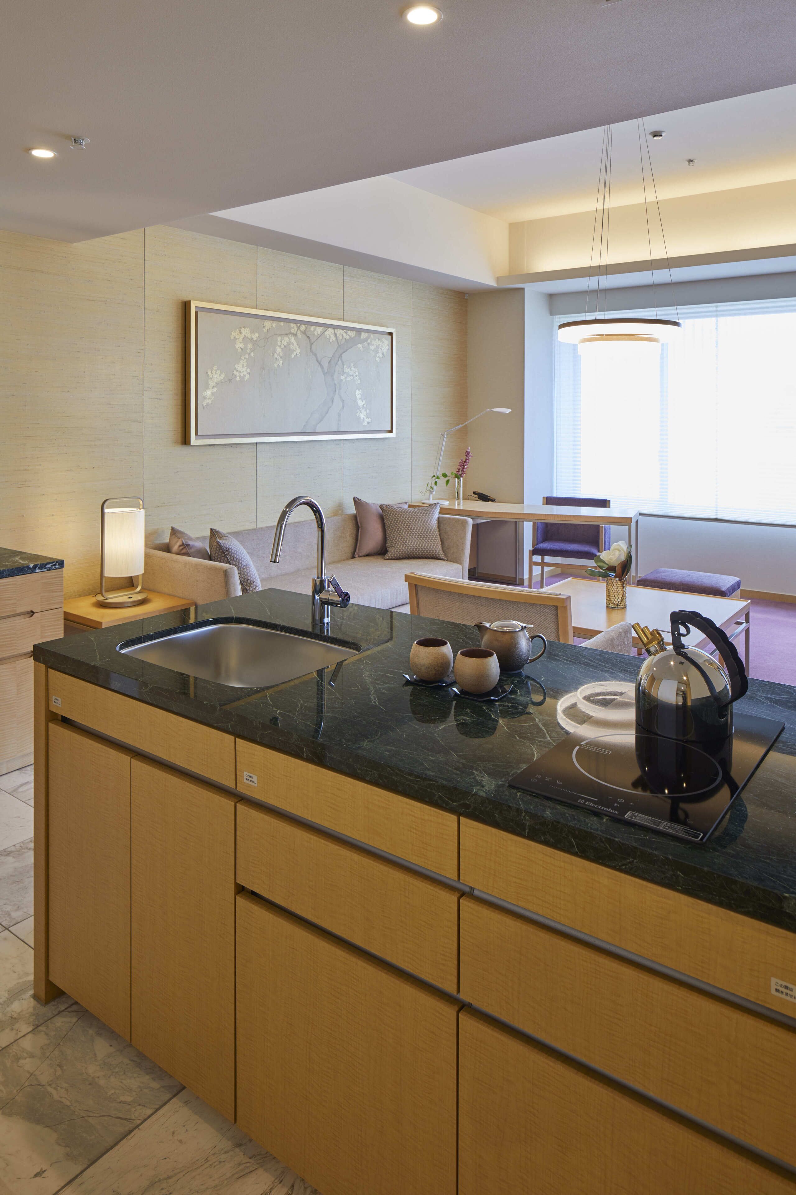 Suite Signature, non fumatori (Spring) | Cucina privata | Macchina per caffè espresso, macchina per tè/caffè, bollitore elettrico