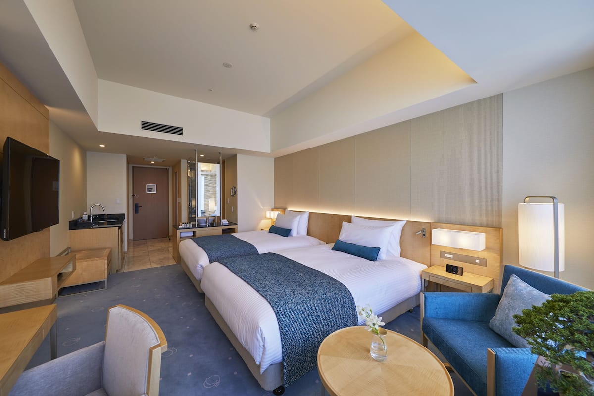 Premier-Zweibettzimmer, Nichtraucher | 1 Schlafzimmer, Allergikerbettwaren, kostenlose Minibar, Zimmersafe