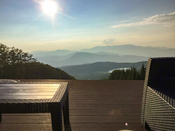 Land view from property - Pension Wildflowers (Tateshina)