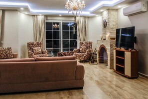 Villa, 5 Bedrooms | Living area | LCD TV - Villa Pirlanta 5 (Kas)