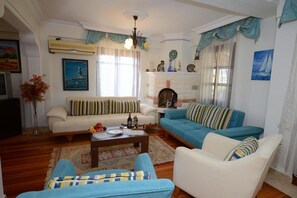 Villa, 4 Bedrooms | Living area | LCD TV - Villa Sea Bella (Kas)