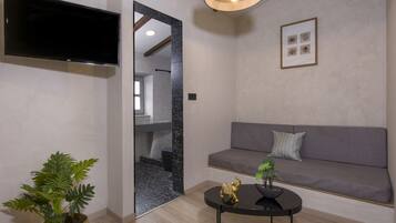 Superior Double Room (2nd Floor) | Private kitchen | Coffee/tea maker, electric kettle