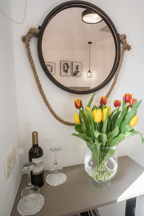 Economy Room (2nd Floor) | Desk, iron/ironing board, free WiFi, bed sheets - Cretan Berry Portou (Chania)