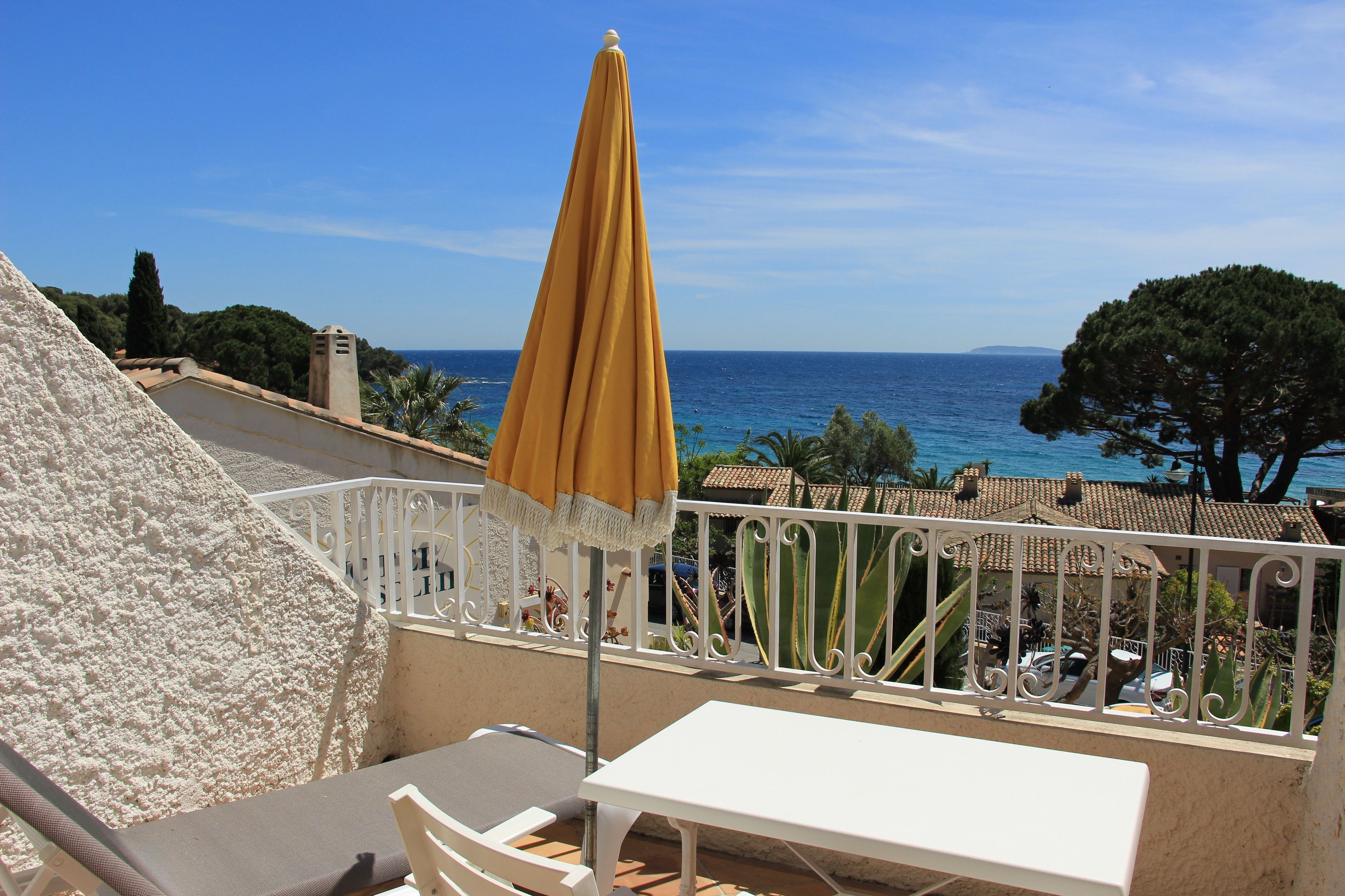 Familienzimmer, Meerblick | Blick vom Balkon