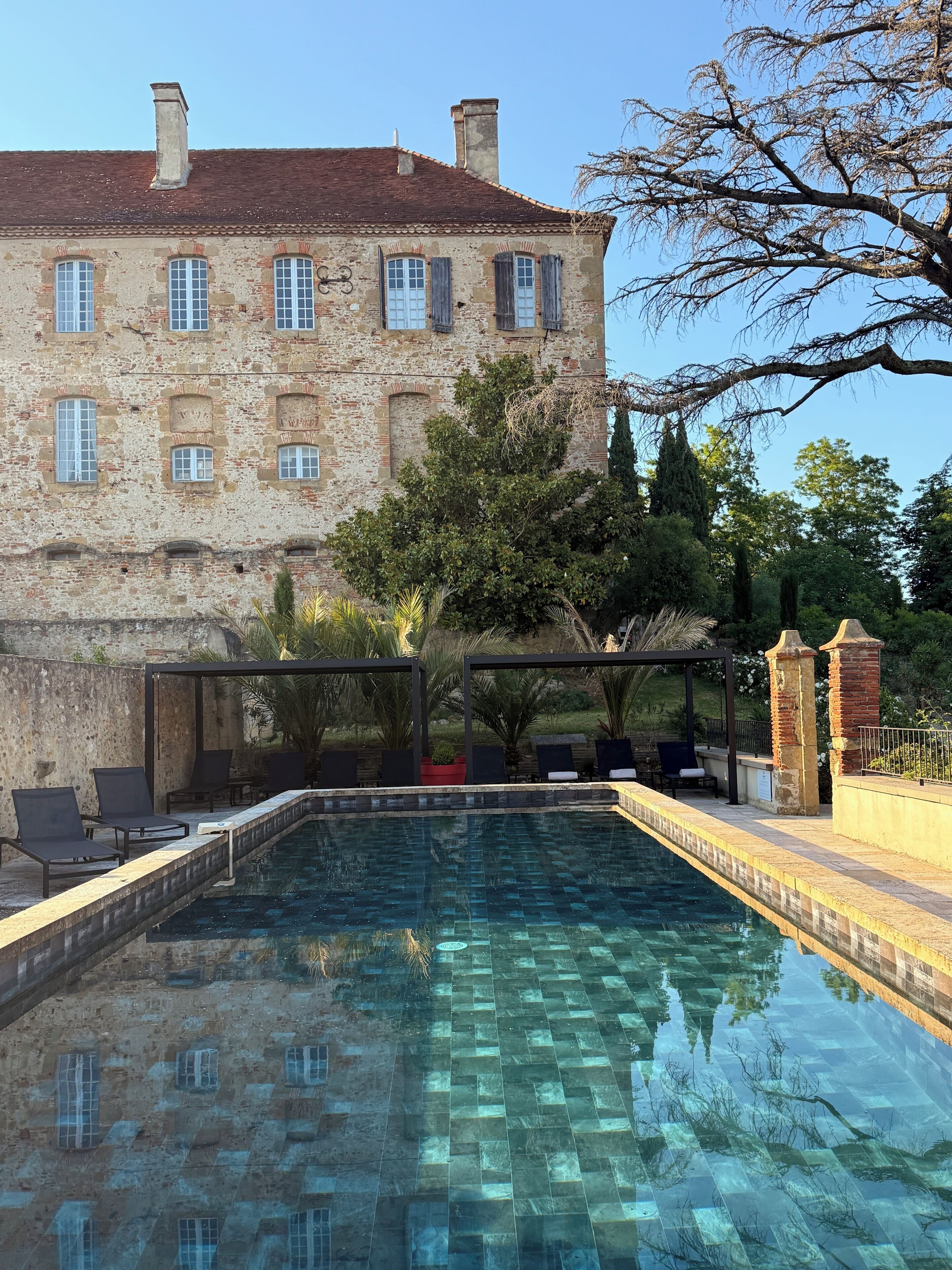 Seasonal outdoor pool