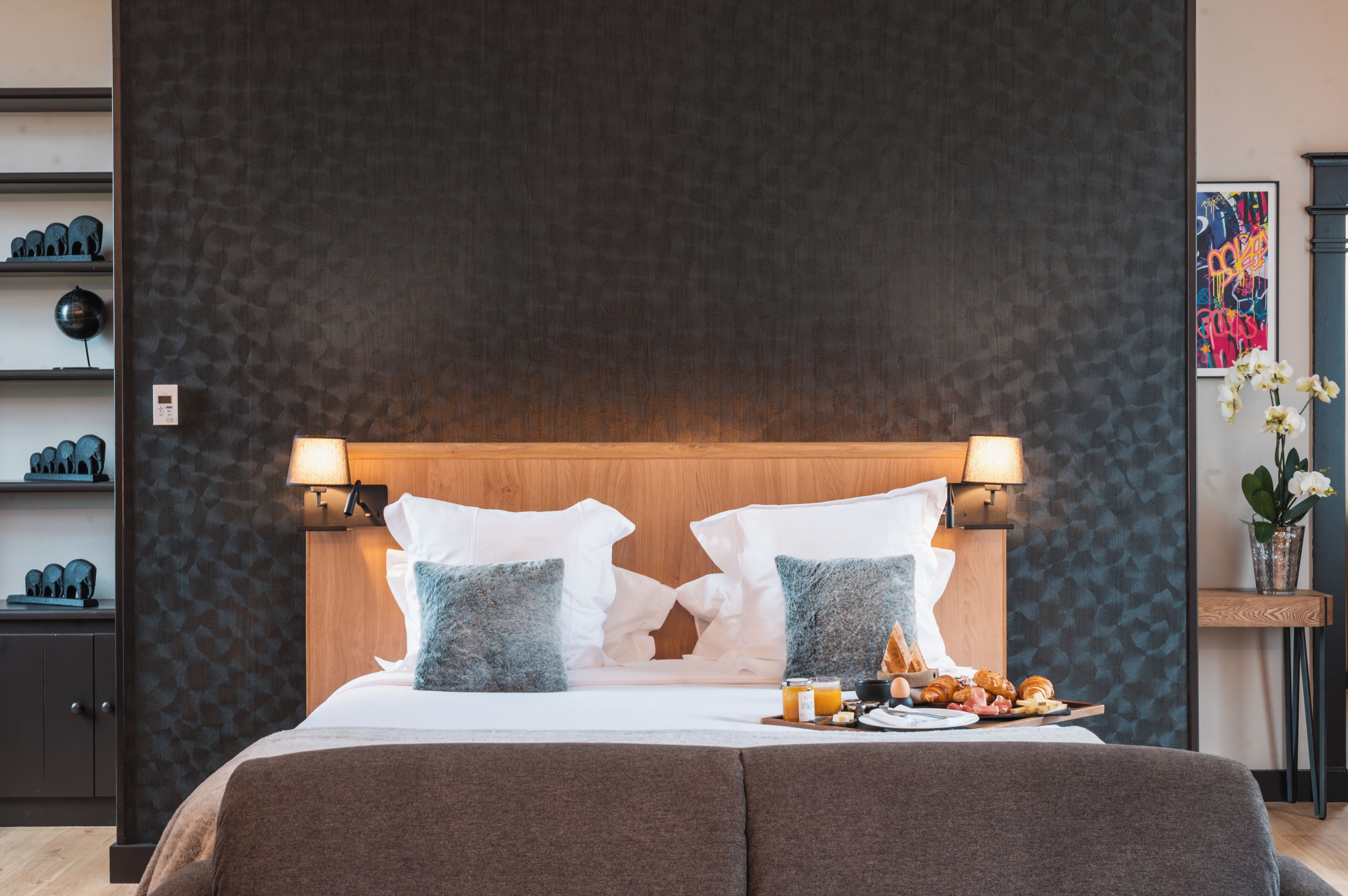 Presidentiële suite, 1 queensize bed (Moonseng) | Een kluis op de kamer, een bureau, geluiddichte muren, gratis wifi