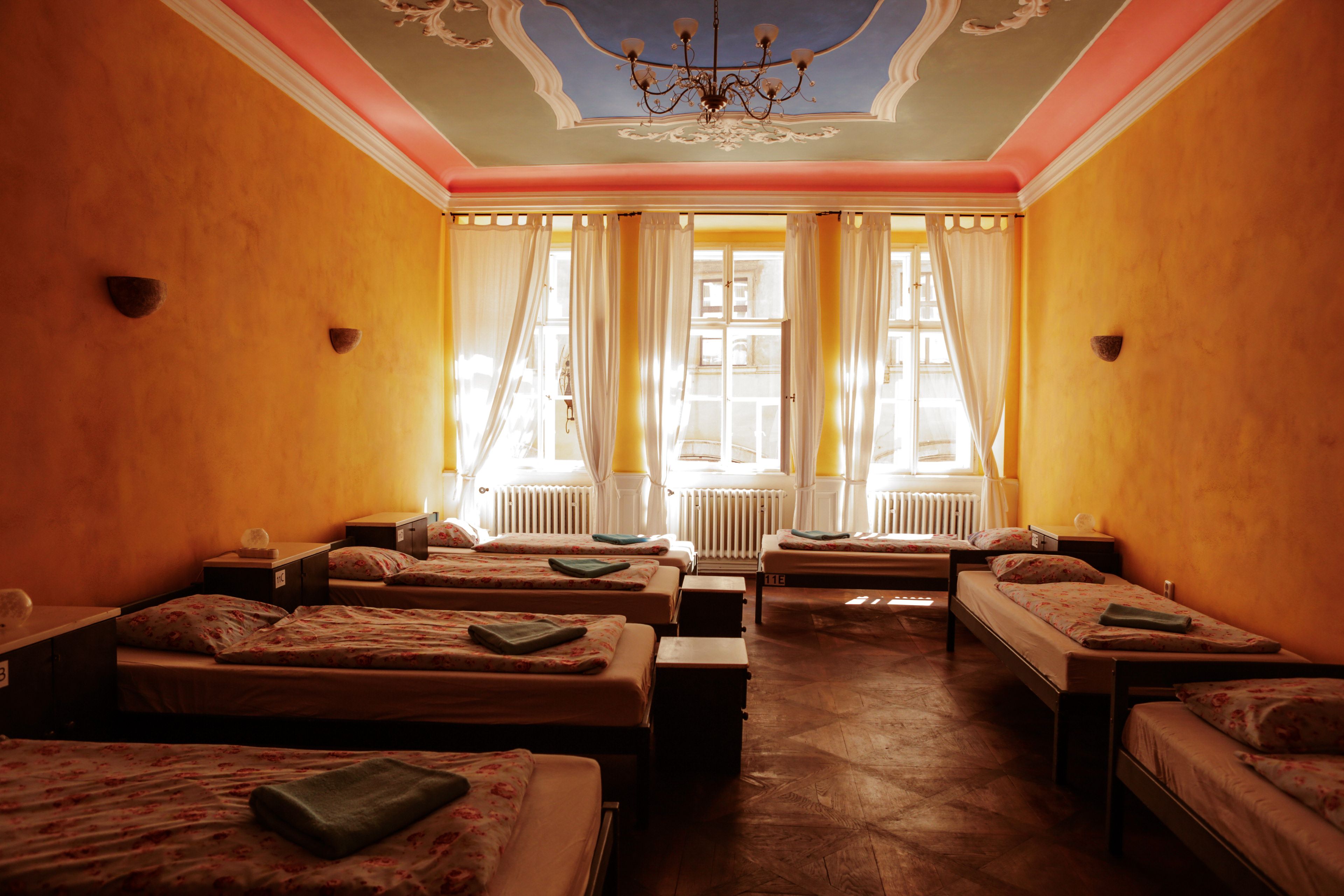 Bed in 7-Bed Female Dormitory Room | Spa