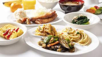 Petit déjeuner buffet