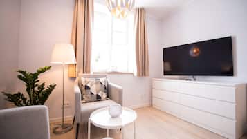 Suite Deluxe, salle de bains attenante, vue cour intérieure (Ap 8 - Herrenberg)