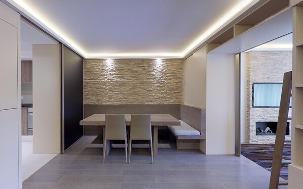 Dining - Centrally located apartment house, about 10 minutes walk from St. (St. Moritz)